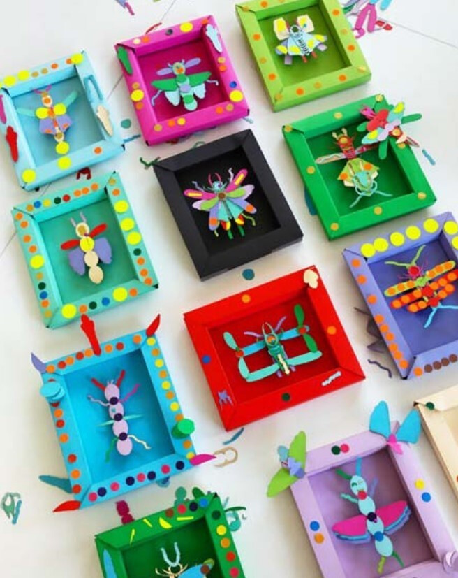 Atelier "boîte à insectes graphique" avec l'Atelier Moon