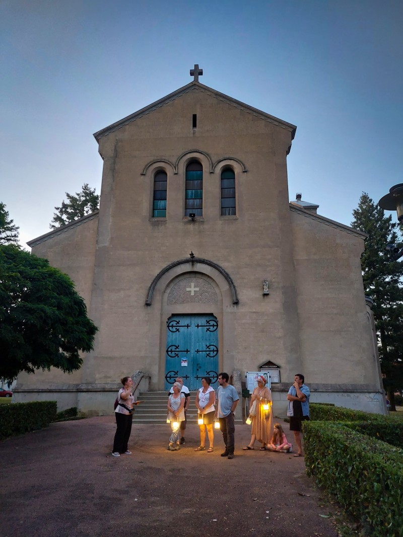 Balade aux lanternes : la cité jardin en nocturne