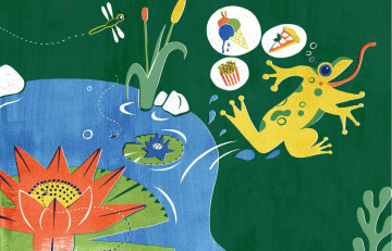 La Grenouille à grande bouche