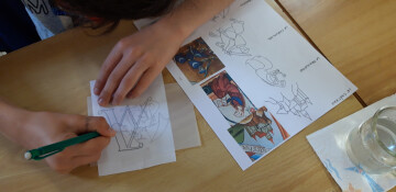 Atelier d'enluminures
