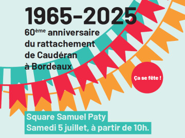 60ème anniversaire du rattachement de Caudéran à Bordeaux