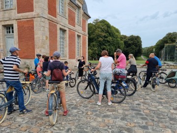 Visite commentée du jardin à vélo