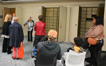 Visitez les salles des coffres