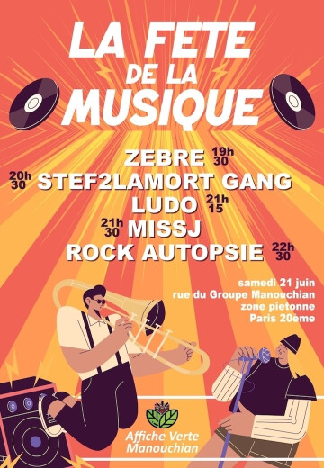 4ème édition zone piétonne de la rue du Groupe Manouchian