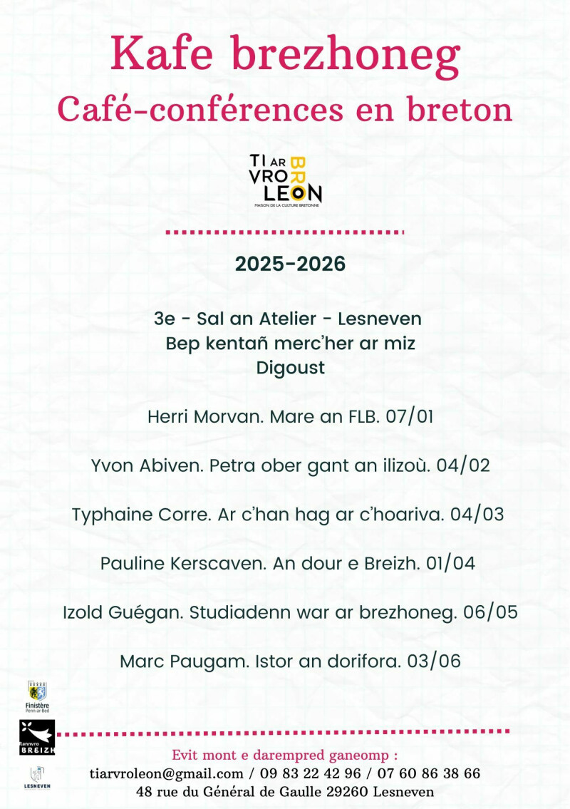 Kafe brezhoneg avec Typhaine Corre