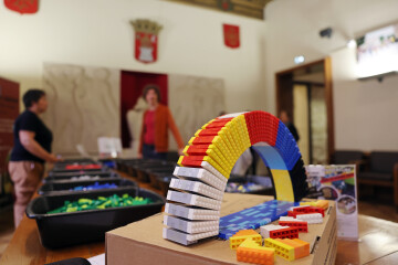 Concours de construction Brickmaster avec « la Rue Brique »