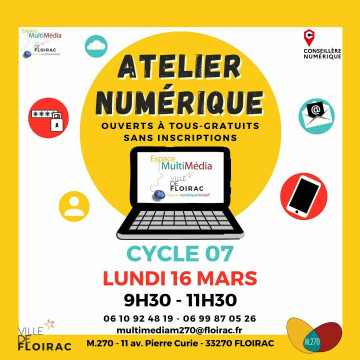 Nouveau Cycle Ateliers Numériques