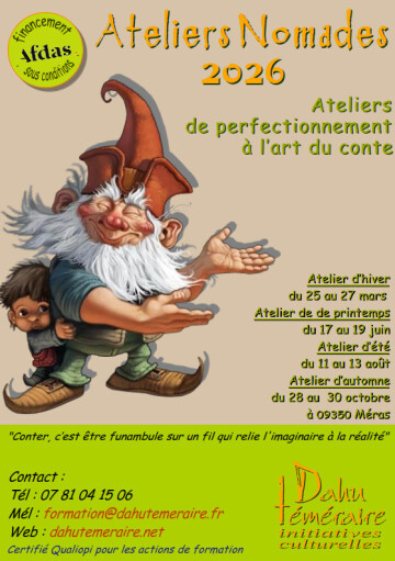 STAGE : Atelier Nomade d'hiver