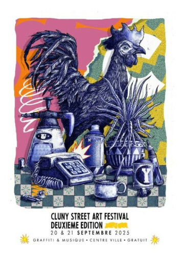 Cluny Street Art Festival à l'abbaye