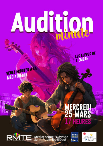 Audition minute de l'école de musique EMDAE
