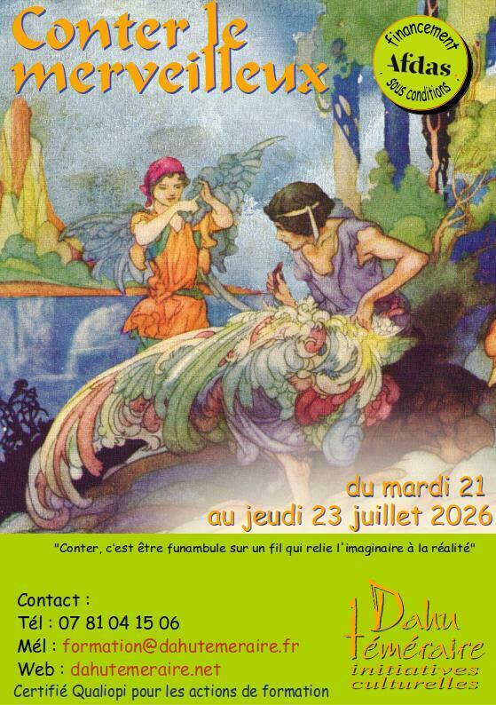 STAGE : Conter le merveilleux