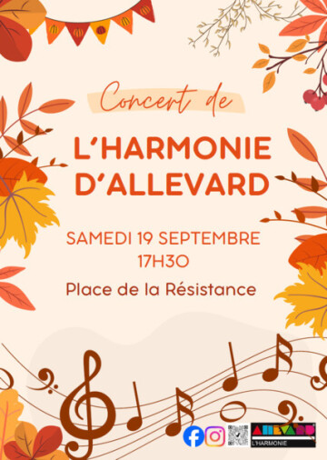 Concert de fin de saison estivale