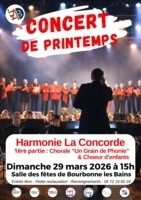 Concert de Printemps - Harmonie & Chorale
