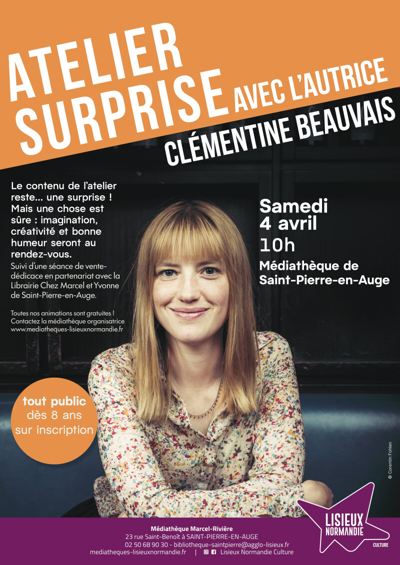 Atelier surprise animé par Clémentine Beauvais