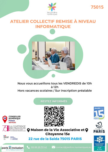 Atelier Collectif : Remise à Niveau Informatique