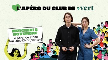 Apéro du club de Vert au Labo Diva