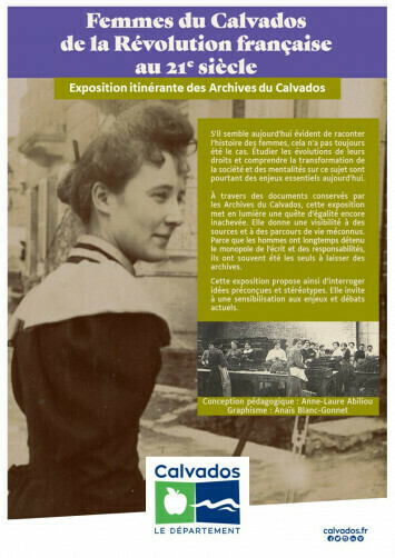 Exposition "Femmes du Calvados de la Révolution française au 21e siècle"