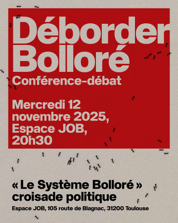 Conférence-débat : Le système Bolloré