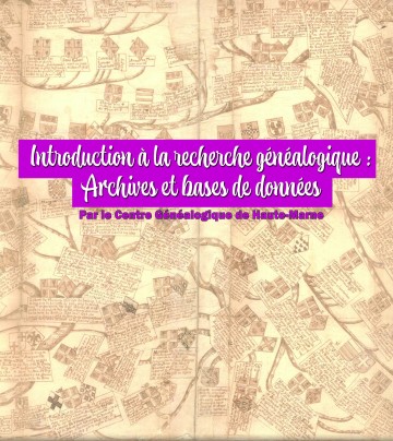 Atelier "Introduction à la généalogie : archives en ligne et bases de données"