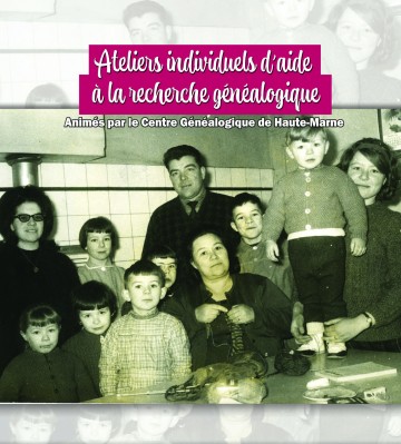 Atelier individuel d'aide à la recherche généalogique