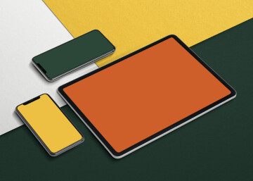 Tablette et smartphone