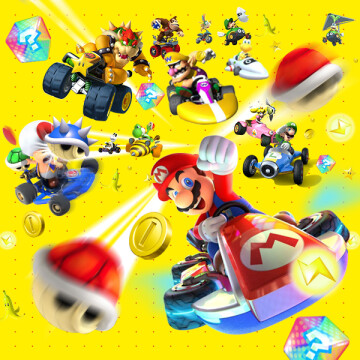 Jeux vidéo - Mario kart