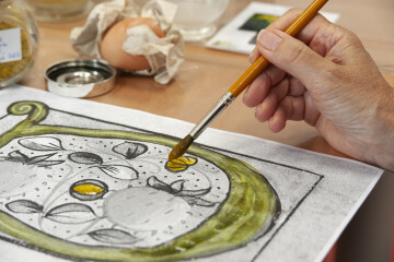 Atelier créatif - "PEINTURES ET ENCRES NATURELLES"