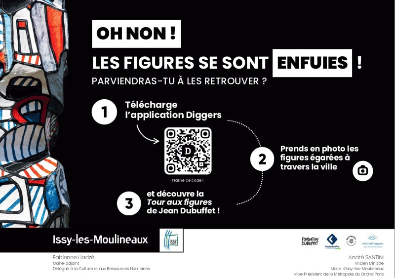 Les figures en cavale - jeu de piste en famille