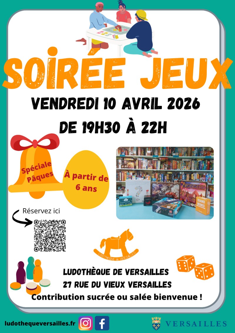 Soirée jeux - Spéciale Pâques !