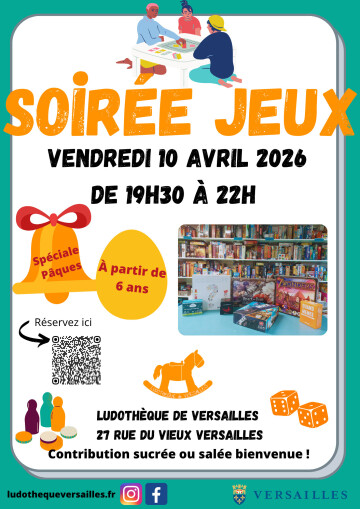 Soirée jeux - Spéciale Pâques !