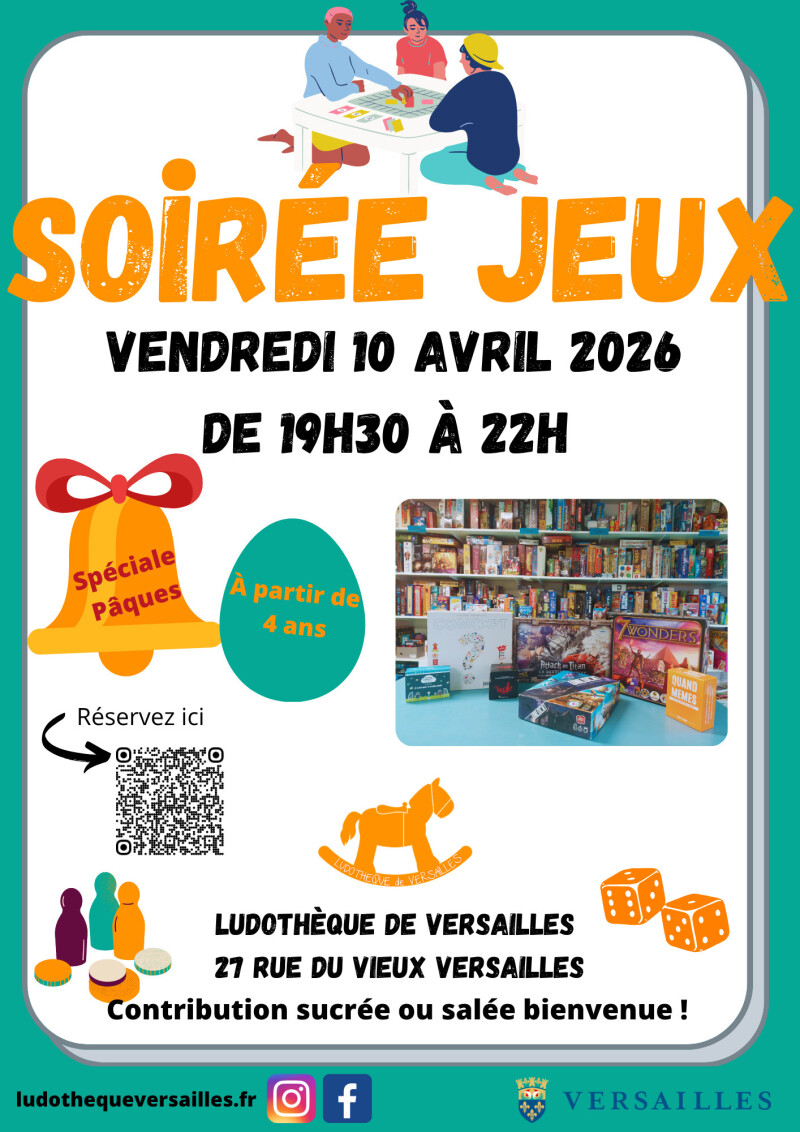 Soirée jeux - Spéciale Pâques !