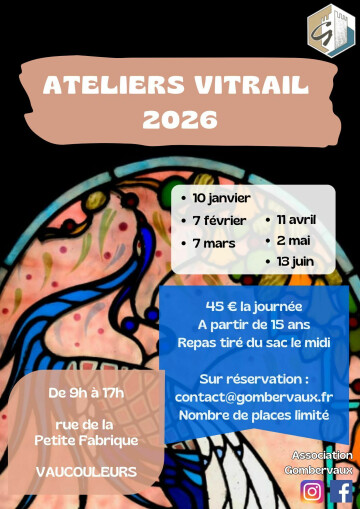Ateliers vitrail