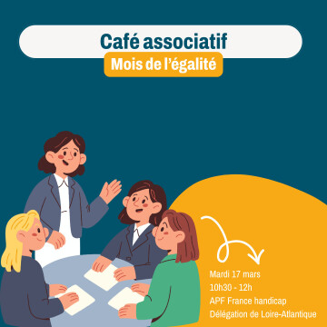 Café associatif : le mois de l'égalité