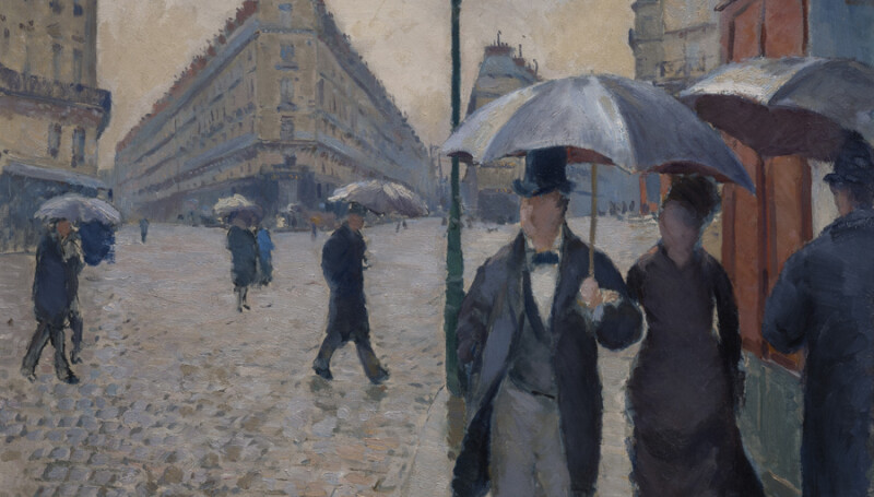 Découverte de l'exposition Sous la pluie