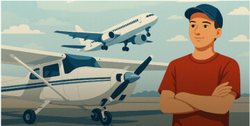 Stages jeune public / Découverte de l'aéronautique