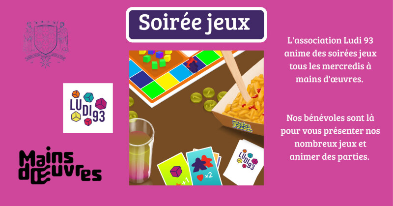 Soirée jeux avec Ludi 93