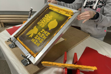 Atelier de sérigraphie