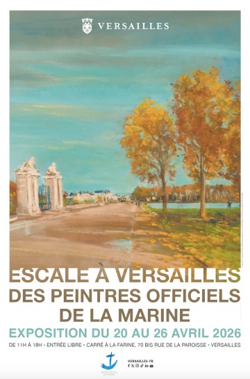 Escale des Peintres Officiels de la Marine à Versailles