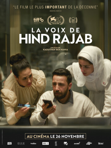 Projection du film "LA VOIX DE HIND RAJAB" de Kaouther BEN HANIA