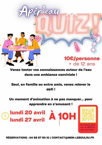 APER'EAU QUIZ