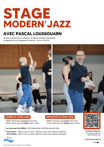 Stage de danse modern'jazz