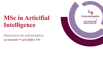 MSc in Artificial Intelligence - presentation webinar - Wednesday, April 1st, 2026