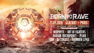 25/04/26 – BORN TO RAVE « HARDCORE HEROES » - GLAZART – PARIS