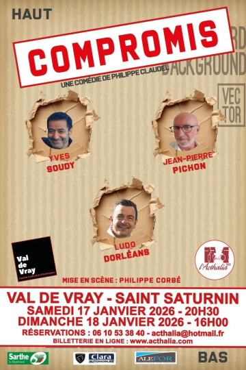 "COMPROMIS" Comédie création de la Compagnie Acthalia