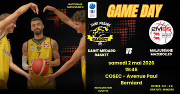 Saint-Médard basket VS Malaussane Nationale 3