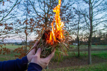 Apprendre le feu par friction