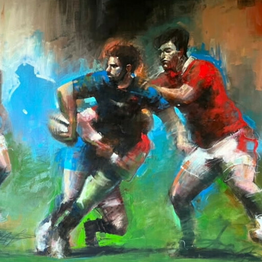 Atelier peinture avec Maria Perez Fincias.