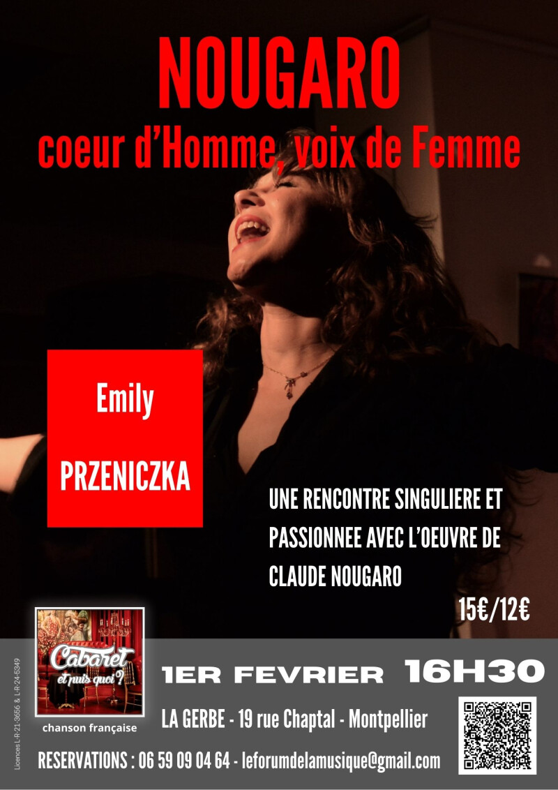 Nougaro : coeur d'homme, voix de femme