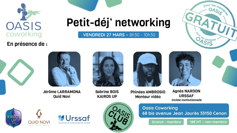 Petit-déjeuner networking