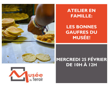 Atelier en famille : les bonnes gaufres du musée!